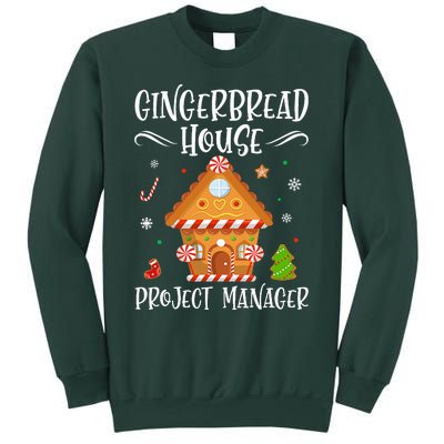 Gingerbread House Project Manager Baking Xmas Pajamas Sweatshirt