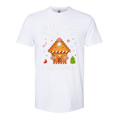 Gingerbread House Project Manager Baking Xmas Pajamas Softstyle CVC T-Shirt