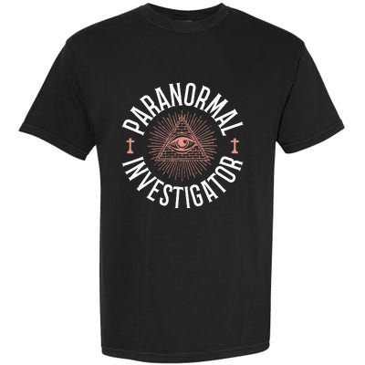 Ghost Hunter Paranormal Investigator Garment-Dyed Heavyweight T-Shirt