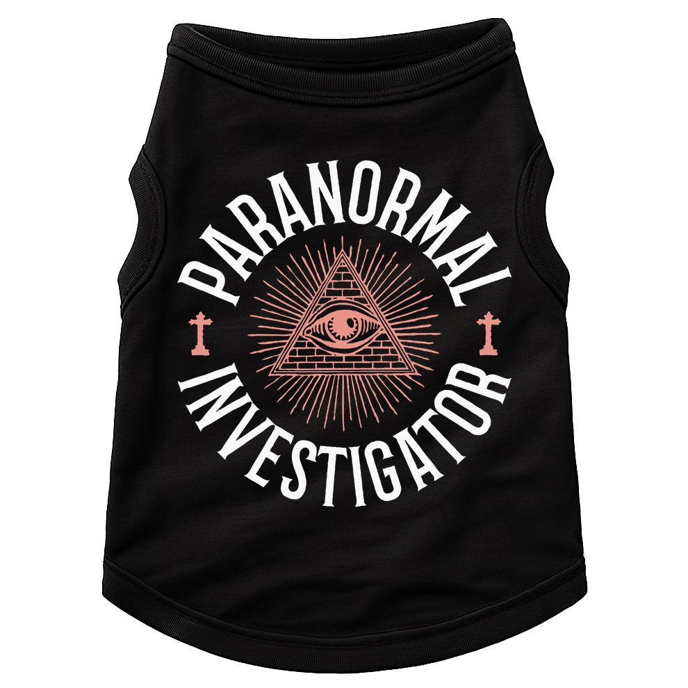Ghost Hunter Paranormal Investigator Doggie Tank