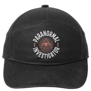 Ghost Hunter Paranormal Investigator 7-Panel Snapback Hat