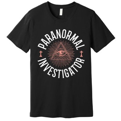 Ghost Hunter Paranormal Investigator Premium T-Shirt