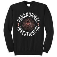 Ghost Hunter Paranormal Investigator Tall Sweatshirt