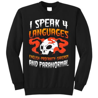 Ghost Hunter Paranormal Hunting EVP Spirit Hunt Halloween Sweatshirt