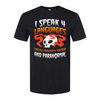 Ghost Hunter Paranormal Hunting EVP Spirit Hunt Halloween Softstyle CVC T-Shirt