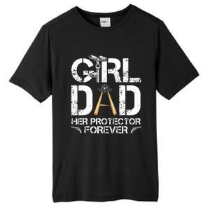 GirlDad Her Protector Forever Funny Father Tall Fusion ChromaSoft Performance T-Shirt