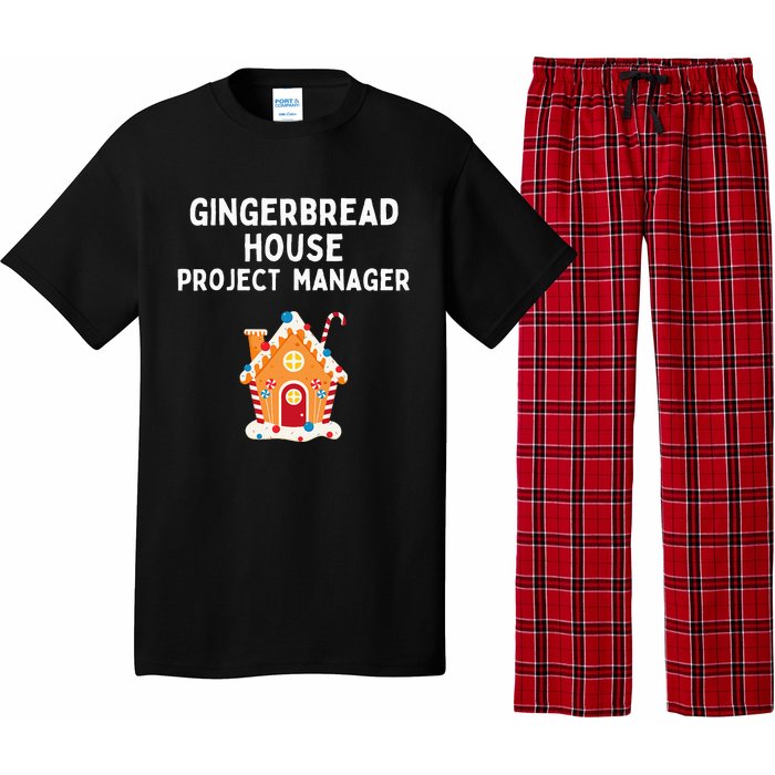 Gingerbread House Project Manager gift for christmas  Pajama Set