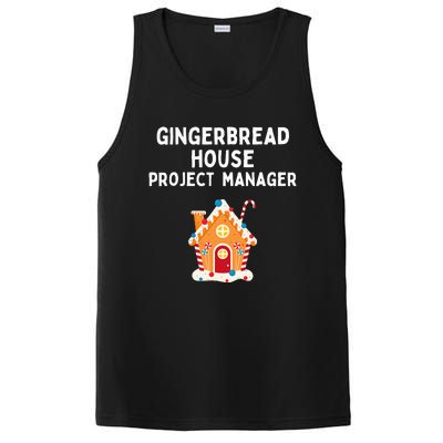 Gingerbread House Project Manager gift for christmas  PosiCharge Competitor Tank