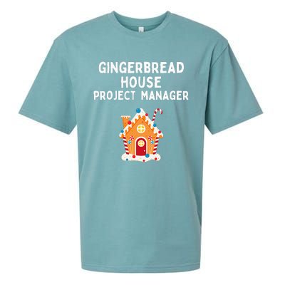 Gingerbread House Project Manager gift for christmas  Sueded Cloud Jersey T-Shirt