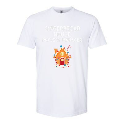 Gingerbread House Project Manager gift for christmas  Softstyle® CVC T-Shirt