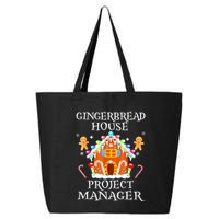 Gingerbread House Project Manager Decorating Baking Xmas 25L Jumbo Tote