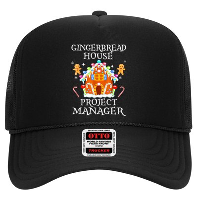 Gingerbread House Project Manager Decorating Baking Xmas Trucker Hat