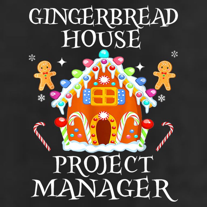 Gingerbread House Project Manager Decorating Baking Xmas Golf Towel