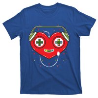 Gamer Heart Present Game Lover Valentines Day Gift T-Shirt