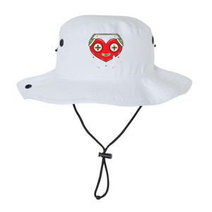 Gamer Heart Present Game Lover Valentines Day Gift Legacy Cool Fit Booney Bucket Hat