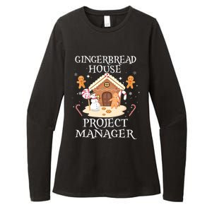 Gingerbread House Project Ager Decorating Baking Xmas Gift Womens CVC Long Sleeve Shirt