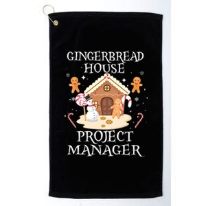 Gingerbread House Project Ager Decorating Baking Xmas Gift Platinum Collection Golf Towel