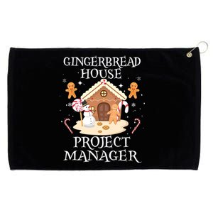 Gingerbread House Project Ager Decorating Baking Xmas Gift Grommeted Golf Towel