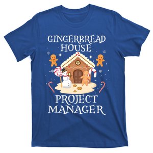 Gingerbread House Project Ager Decorating Baking Xmas Gift T-Shirt