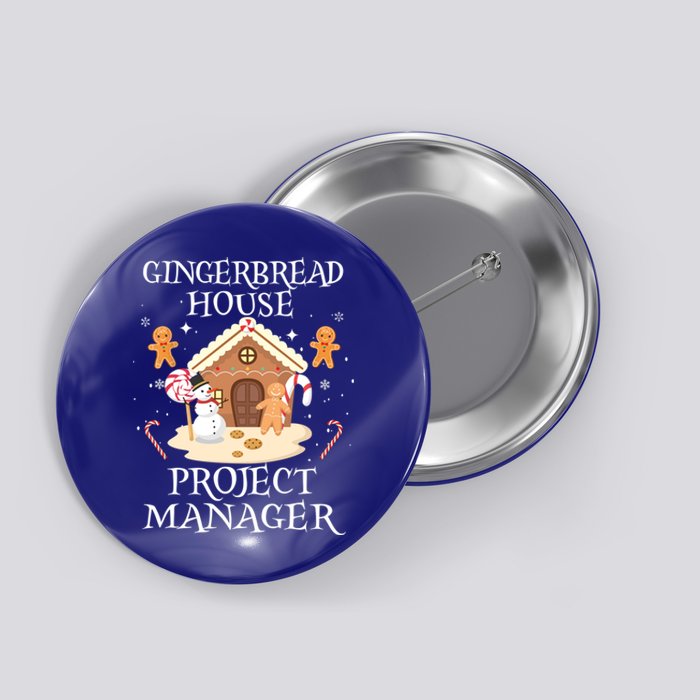 Gingerbread House Project Ager Decorating Baking Xmas Gift Button