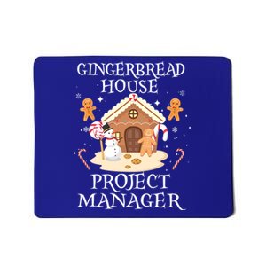 Gingerbread House Project Ager Decorating Baking Xmas Gift Mousepad