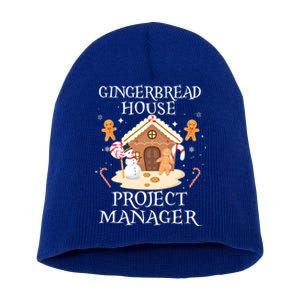 Gingerbread House Project Ager Decorating Baking Xmas Gift Short Acrylic Beanie