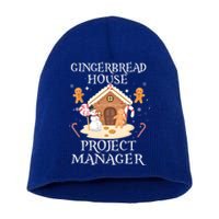 Gingerbread House Project Ager Decorating Baking Xmas Gift Short Acrylic Beanie