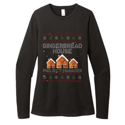 Gingerbread House Project Manager – Xmas Holiday Baking Womens CVC Long Sleeve Shirt