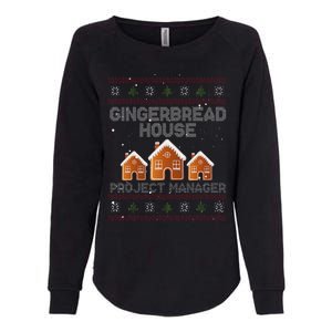 Gingerbread House Project Manager – Xmas Holiday Baking Womens California Wash Sweatshirt