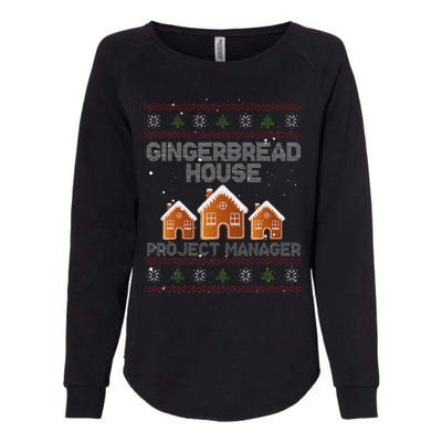 Gingerbread House Project Manager – Xmas Holiday Baking Womens California Wash Sweatshirt