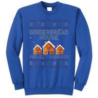 Gingerbread House Project Manager – Xmas Holiday Baking Sweatshirt