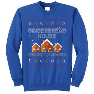 Gingerbread House Project Manager – Xmas Holiday Baking Sweatshirt