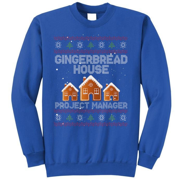 Gingerbread House Project Manager – Xmas Holiday Baking Sweatshirt