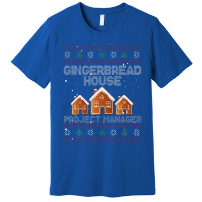 Gingerbread House Project Manager – Xmas Holiday Baking Premium T-Shirt