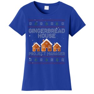 Gingerbread House Project Manager – Xmas Holiday Baking Women's T-Shirt