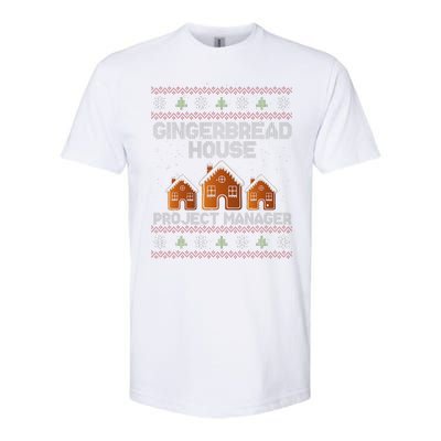 Gingerbread House Project Manager – Xmas Holiday Baking Softstyle CVC T-Shirt