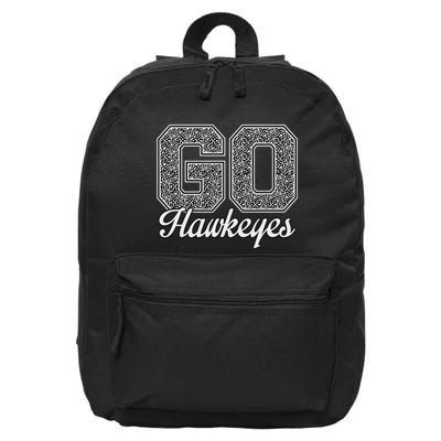 Go Hawkeyes Pride Hamilton 16 in Basic Backpack