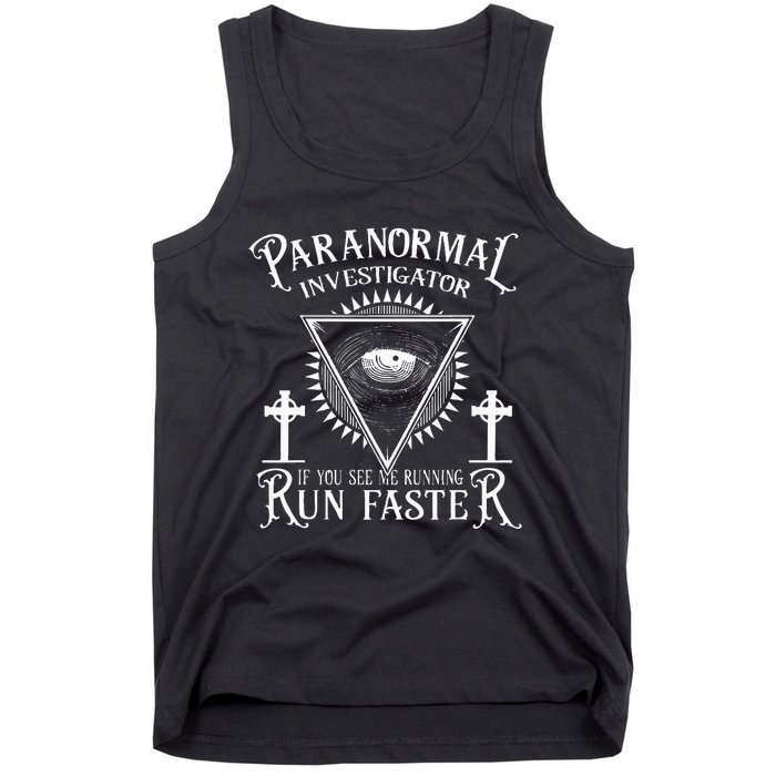 Ghost Hunter Paranormal Investigator Tank Top