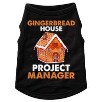 Gingerbread House Project Manager Baking Xmas Funny Doggie Tank