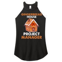 Gingerbread House Project Manager Baking Xmas Funny Women's Perfect Tri Rocker Tank