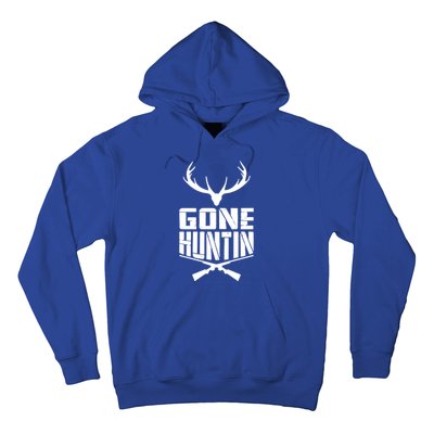 Gone Hunting Quote Deer Bow Hunter Hunt Gift Cool Usa Cool Gift Hoodie