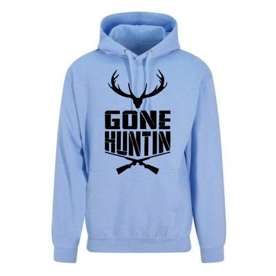 Gone Hunting Quote Deer Bow Hunter Hunt Gift Cool Usa Cool Gift Unisex Surf Hoodie