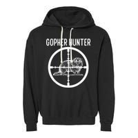 Gopher Hunter Rat And Mouse Control Expert Garment-Dyed Fleece Hoodie