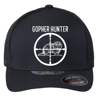 Gopher Hunter Rat And Mouse Control Expert Flexfit Unipanel Trucker Cap