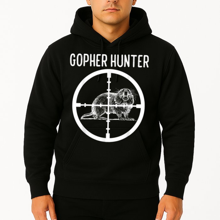 Gopher Hunter Rat And Mouse Control Expert Hoodie