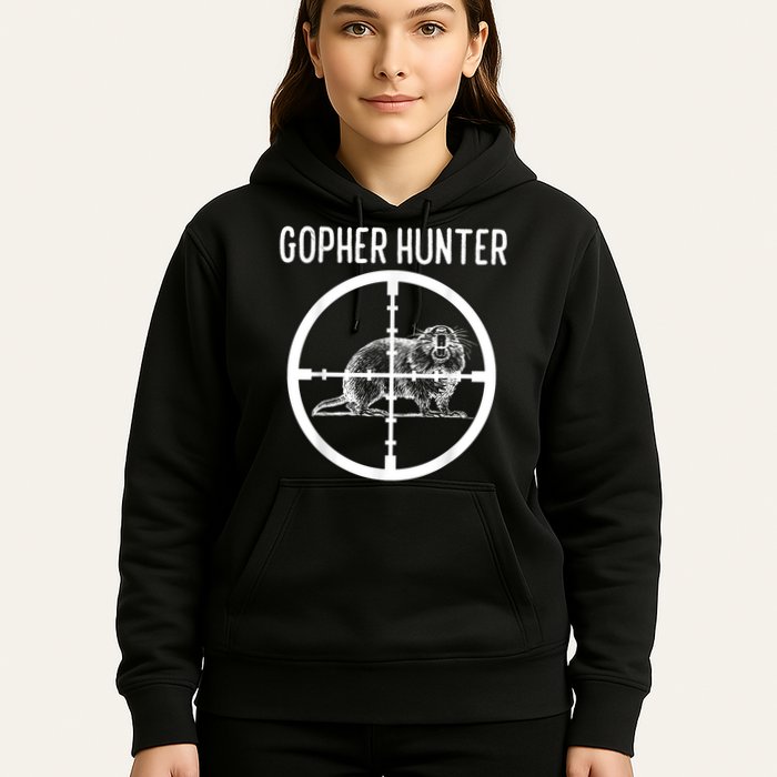 Gopher Hunter Rat And Mouse Control Expert Hoodie