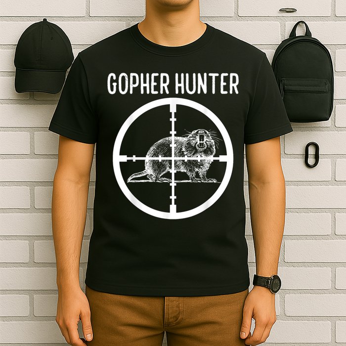 Gopher Hunter Rat And Mouse Control Expert T-Shirt