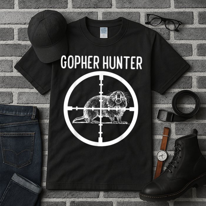 Gopher Hunter Rat And Mouse Control Expert Tall T-Shirt