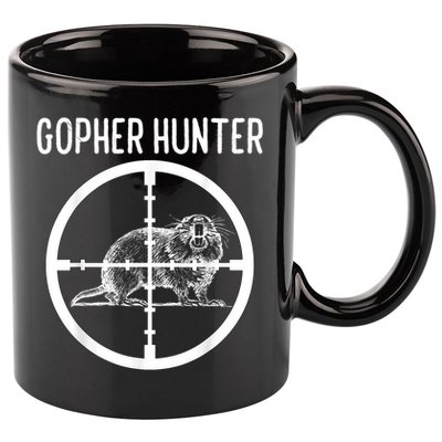 Gopher Hunter Rat And Mouse Control Expert 11oz C Handle Ceramic Mug