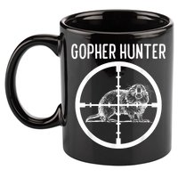 Gopher Hunter Rat And Mouse Control Expert 11oz C Handle Ceramic Mug